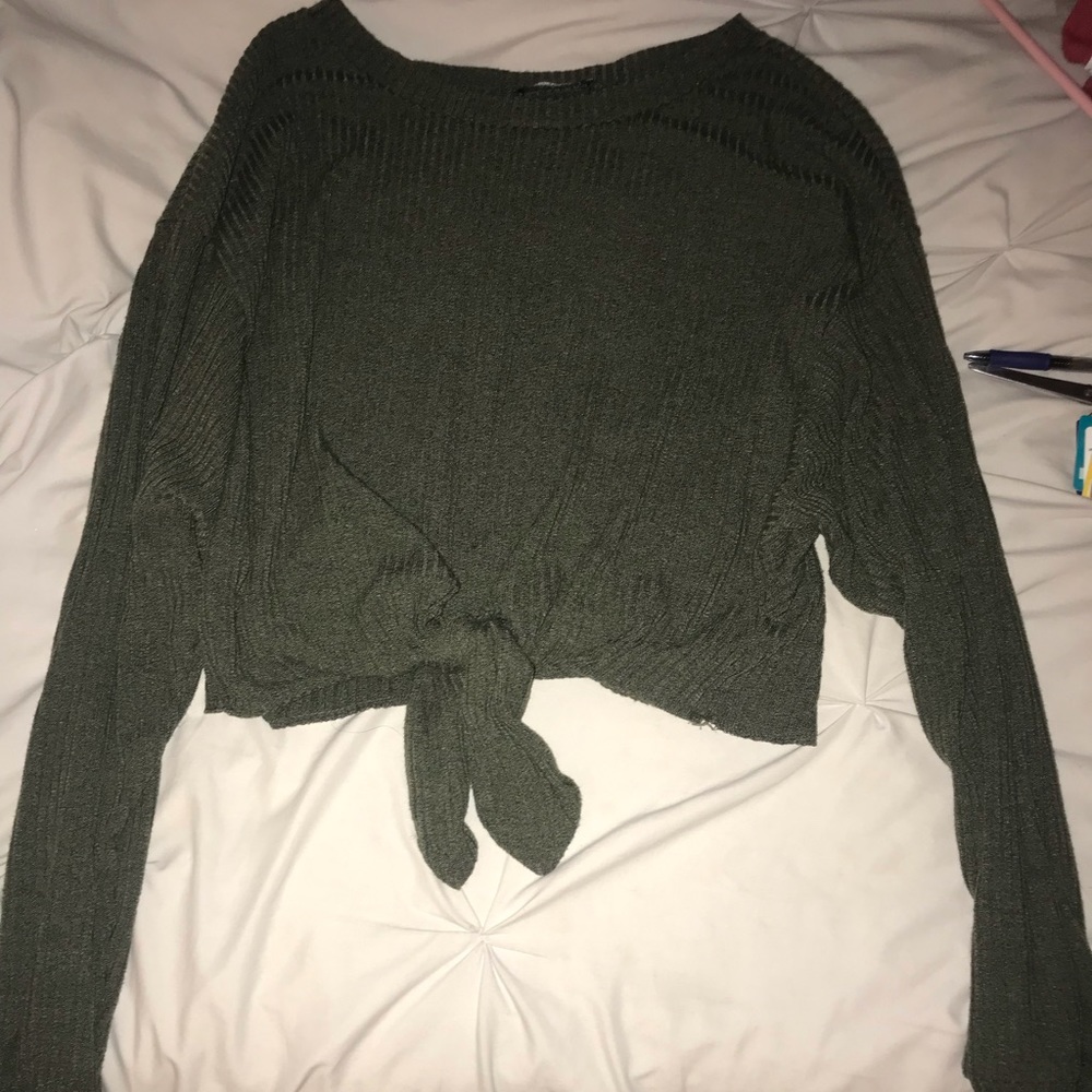 Crop top long sleeve